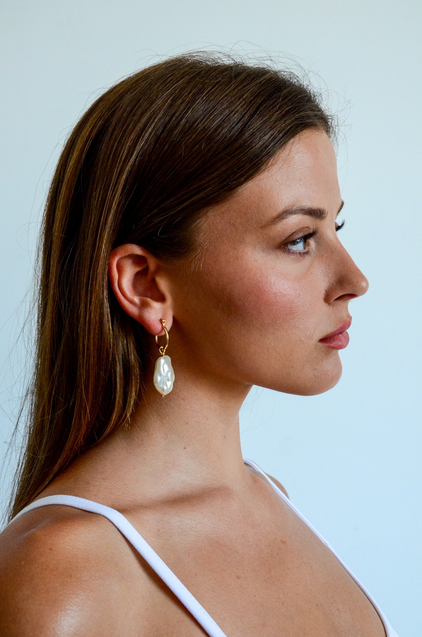 Tuili Baroque Pearl Earring
