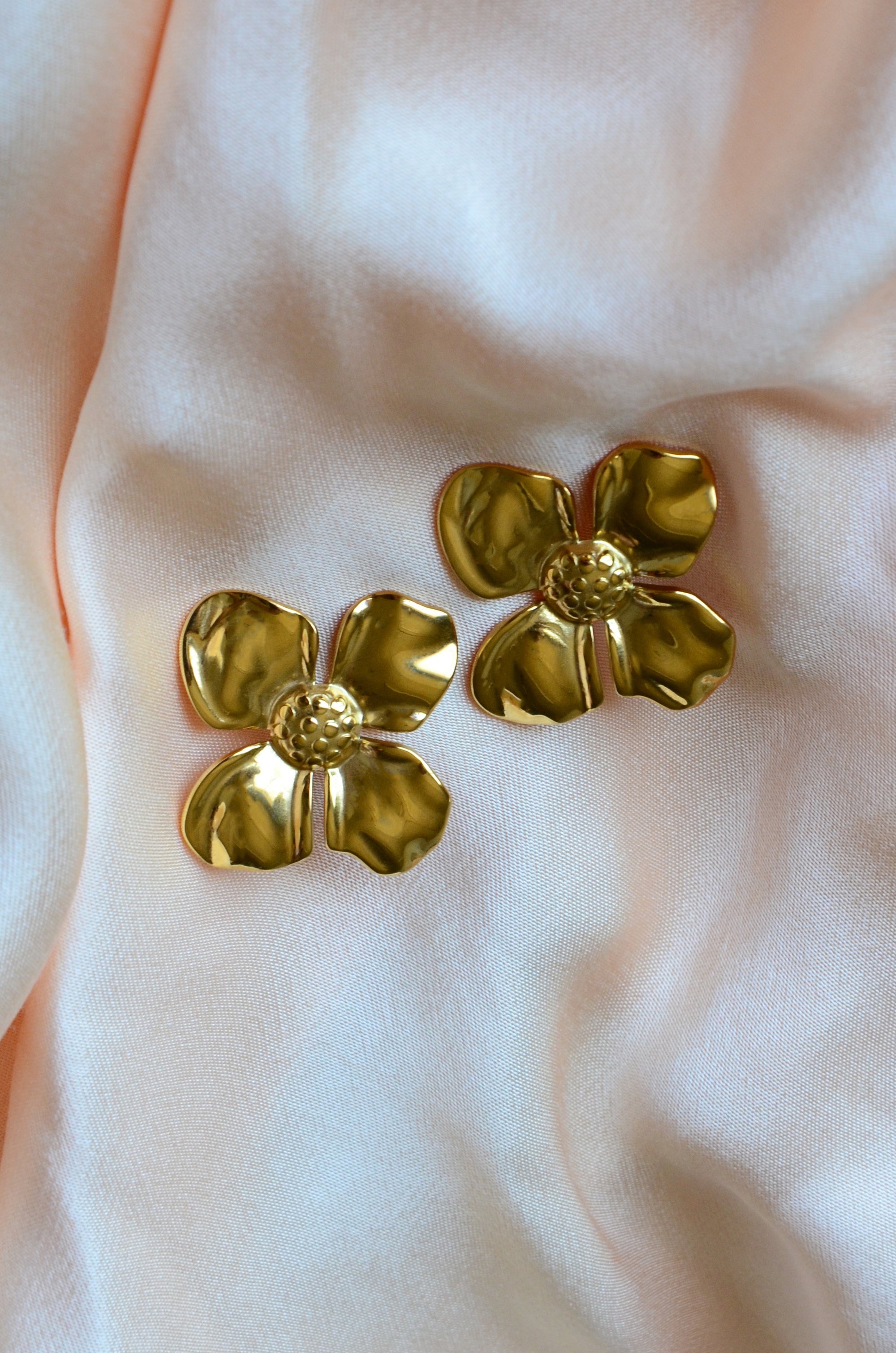 Fiore Gold Earring