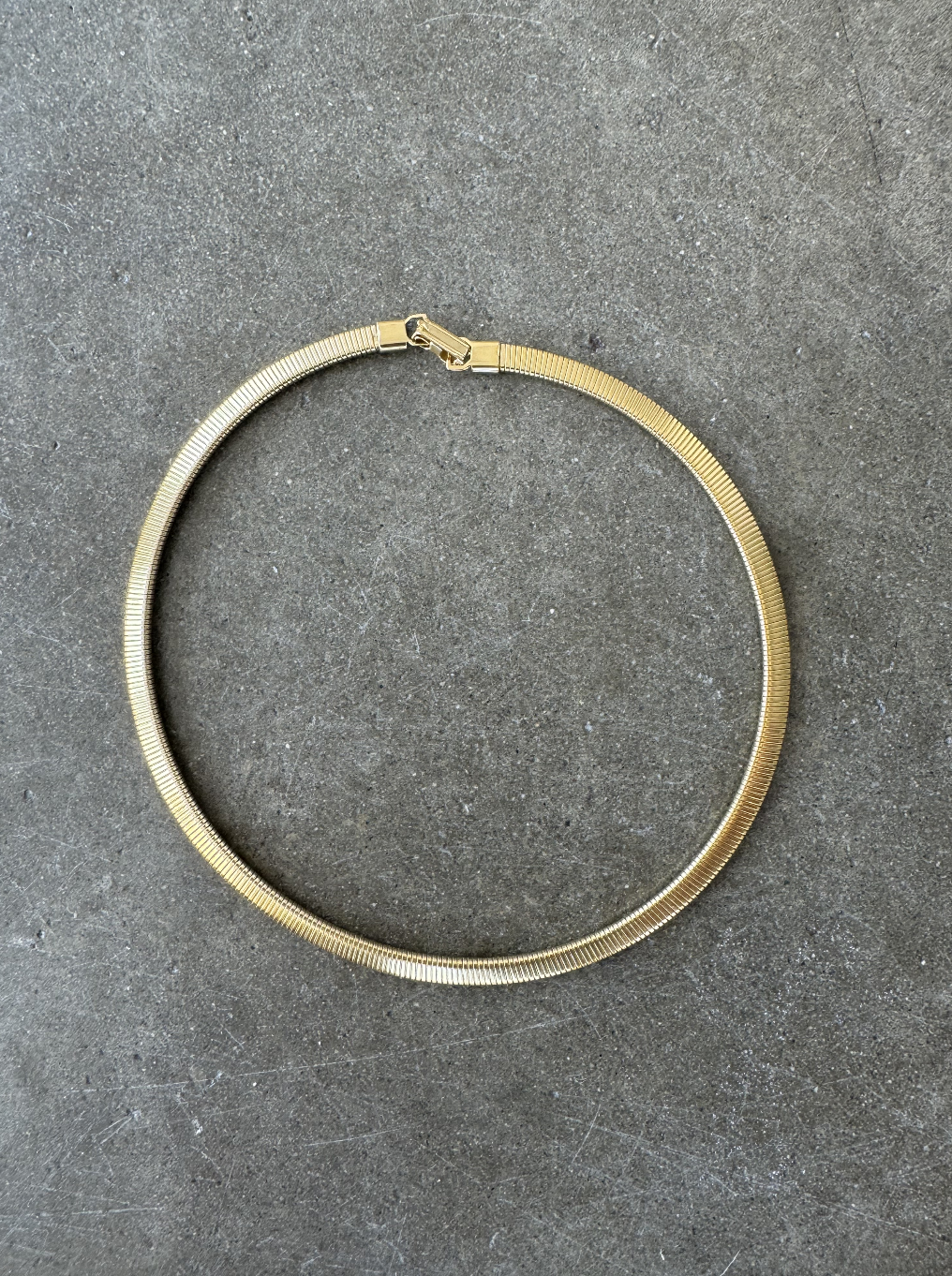 Snake Chain Choker Necklace