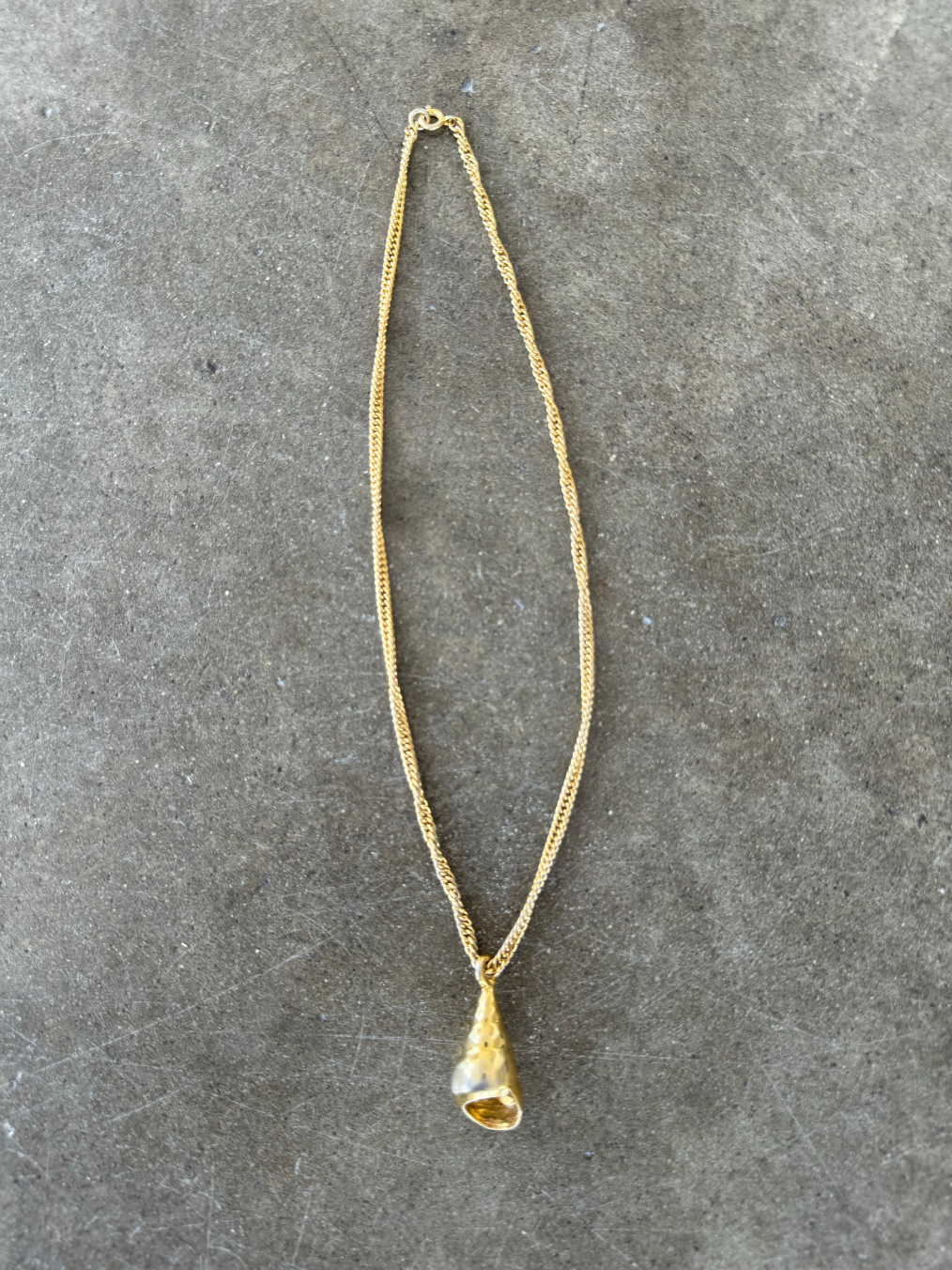 Seashell Conch Charm Necklace